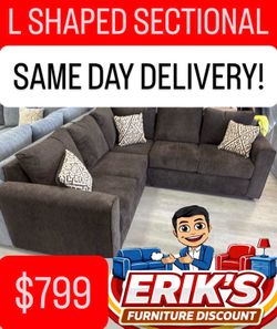 NEW L SHAPED SECTIONAL SOFA NUEVOS SECCIÓNALES
