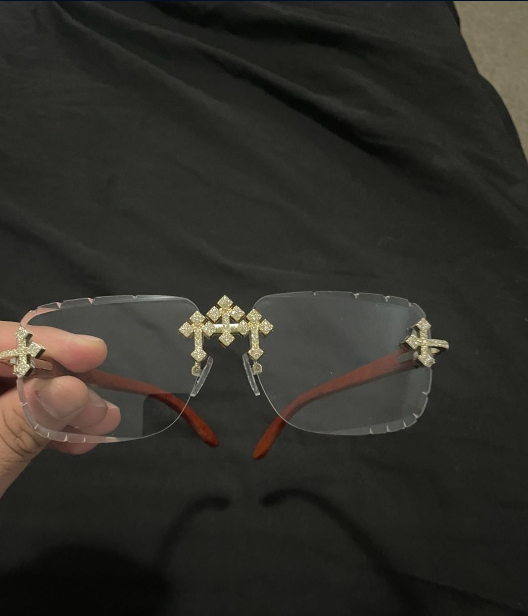 Triple Cross Glasses