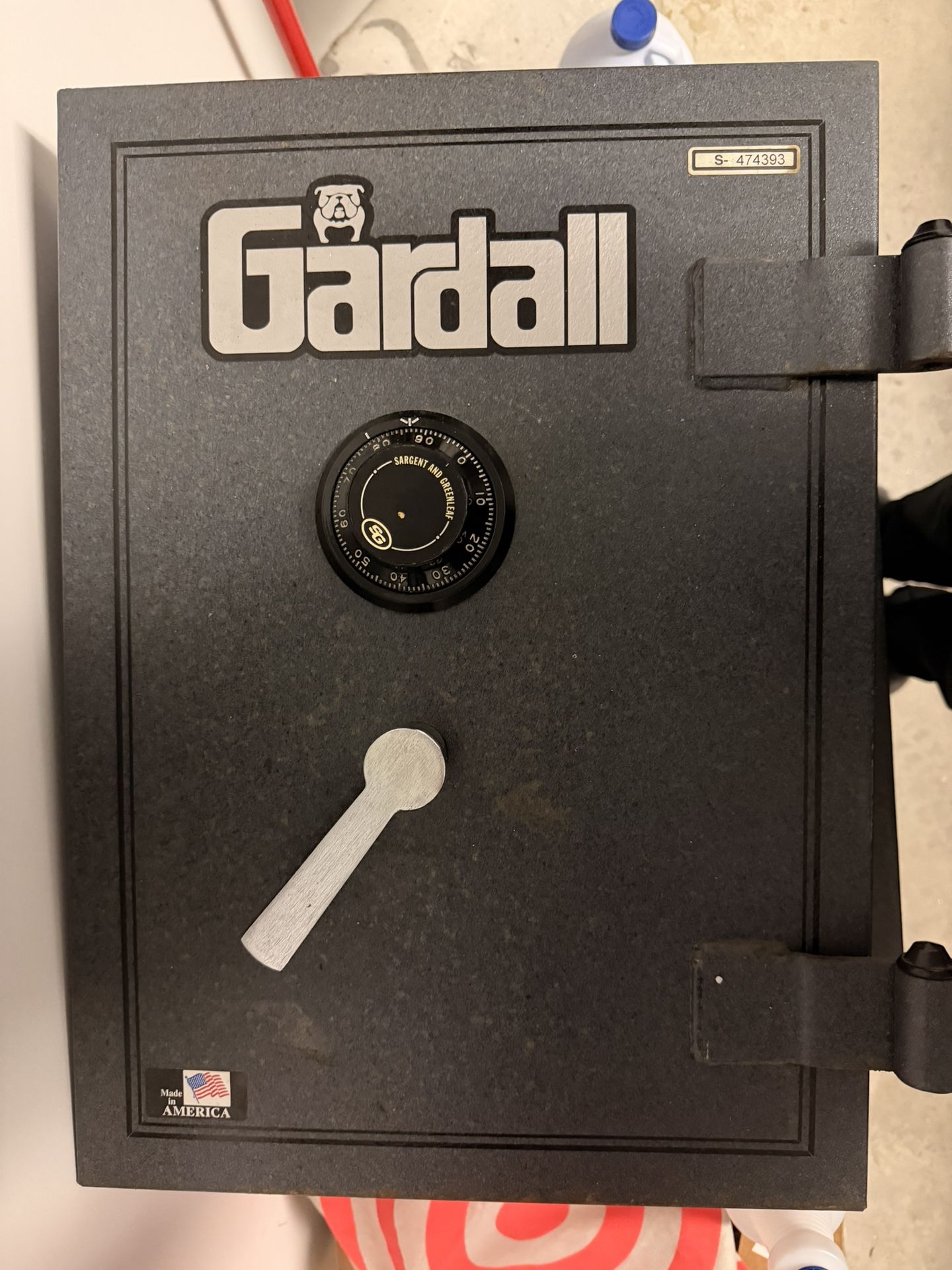Gardell 181/2 Fire-Resistant Safe/Vault - Heavy Duty, Combination Dial