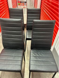 4 dinette chairs