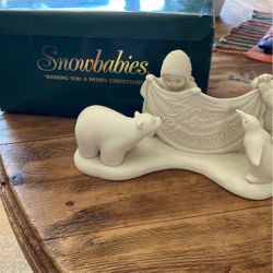 Snow Babies… Wishing You A Merry Christmas 