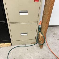 Small Metal File Cabinet 