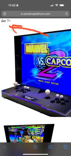 Home Arcade Console w/Marvel Vs Capcom 2