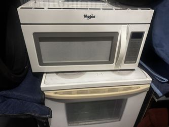 Stove And Microwave Whirlpool. Price Including Delivery