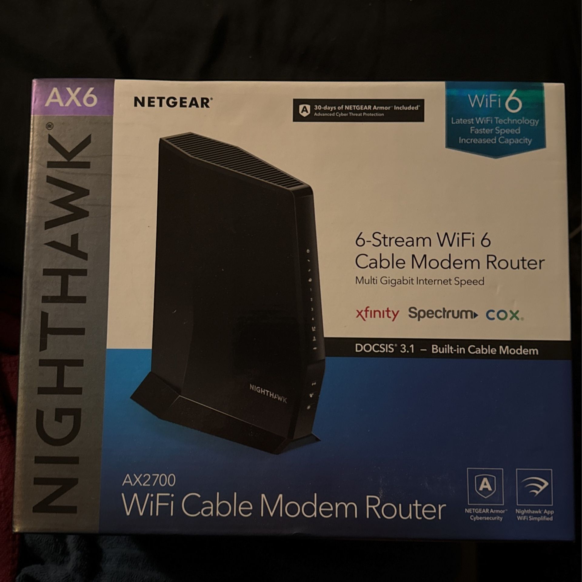 Netgear AX2700 Cable Modem/Router