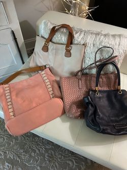 Lot of 4 Mixed Handbags