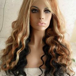 Blonde Brown Lace Front Wig