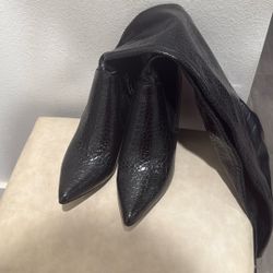 Black Above The Knee Boots(steve Madden)