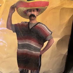 Halloween Mexican Poncho 