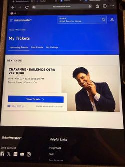 Tickets chayane