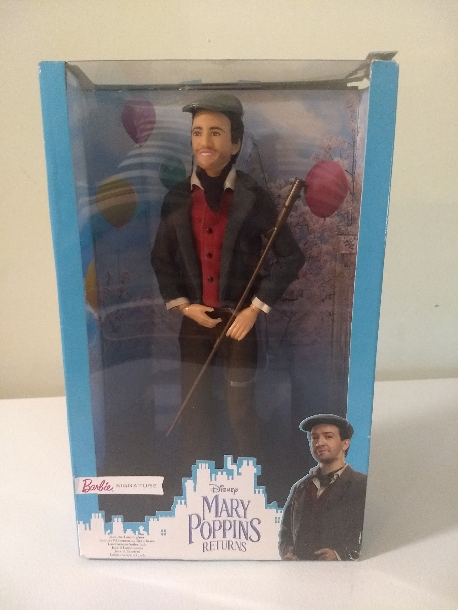 Disney Mary Poppins Returns Jack the Lamplighter Barbie Doll FRN83