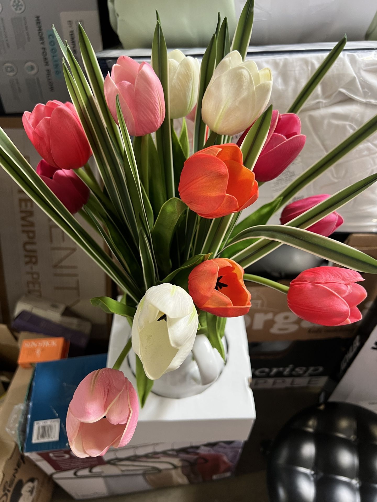 Faux 23” Tulip Arrangement