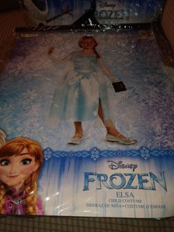 Frozen Elsa child costume $10.