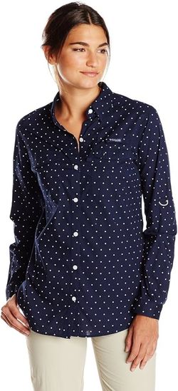 Columbia Sportswear Women's Super Bonehead II Long Sleeve Shirt size XS