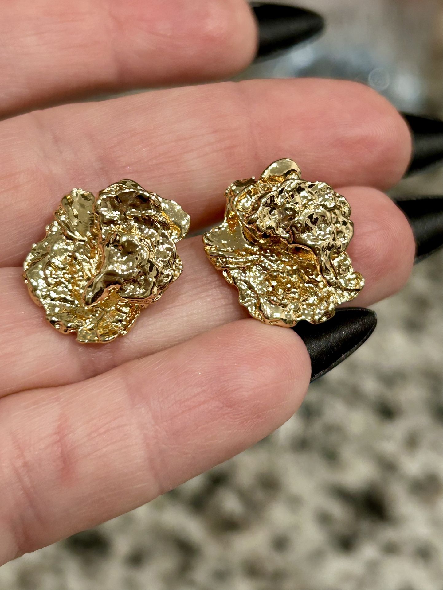 New Nugget Earrings Studs 