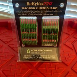 BaBylissPRO® X 🔥Tomb45 Precision Clipper Guards (Green)-FXPCG2🔥