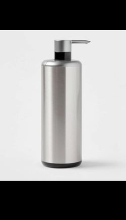 2 Foaming Touchless Soap Pump Metallic Gray - Threshold