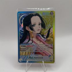 Op14 Boa Hancock Alt Art Leader Near Mint Pulled And Packed