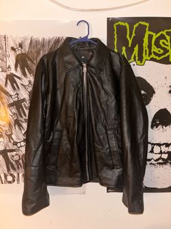 H&M leather jacket medium