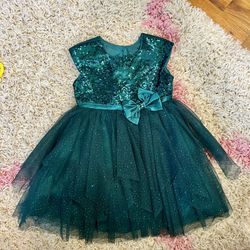 Sequin & Tulle Toddler Dress
