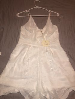 White romper