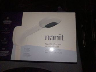 Nanit pro camera with wall mount