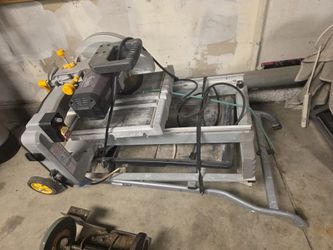 Chicago Electric Tile And Brick Saw With Stand