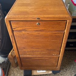 Wooden File Cabinet