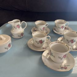 Vintage Tea Set It's a miniature set. 