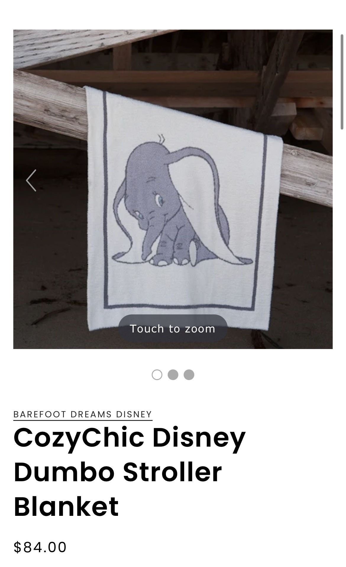 Disney Stroller Blanket