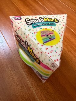 🍰 New RMS SmushMart Rainbow Layer Cake Squishy