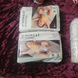 Honest Diapers Size 2