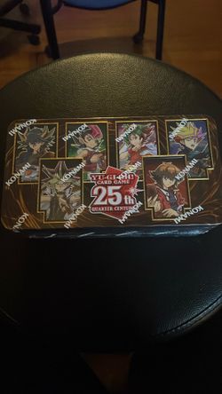Yugioh Tcg 25th Anniversary Dueling Hero’s’ Tin $20 