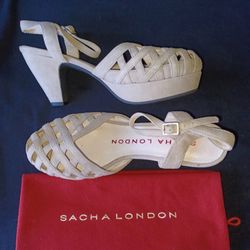 Women's Shoes, Taupe Suede, Sz 6.5