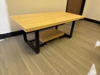 Butcher Block Coffee Table 