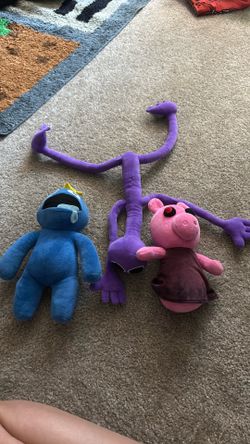 rainbow friends plushies piggy