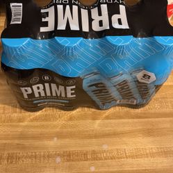 8 Pack Of Prime Blue Raspberry
