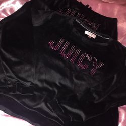 Juicy Couture Black Loungewear 2pc Set
