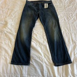 Levi Strauss 559 Men’s Denim jeans Dark Wash 36 X 32 