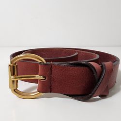 Massimo Dutti Leather belt Brown
Used 42" in