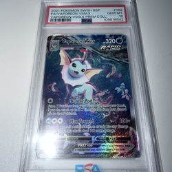 PSA 10 Vaporeon Vmax S&S promo