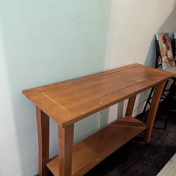 Wooden Entry Table