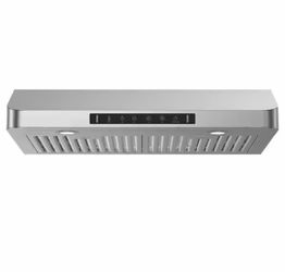 30 in. 900 CFM Ducted Under Cabinet Range Hood in Stainless Steel with 3 -Way Venting and Removable LED