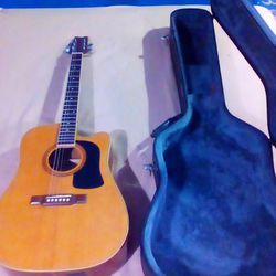 Washburn Acoustic Guitar With Carry Case
