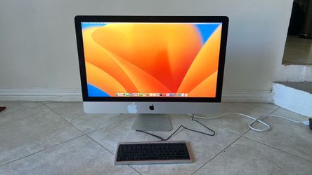 Apple IMac 27” Desktop (2017) 3.4 GHz 1TB HD 16GB DDR4