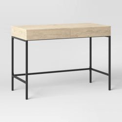 2 Drawer Desk With Charging & USB Ports