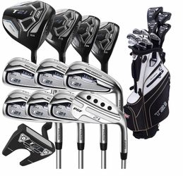 PGF T21 Men's Complete Golf Club Package Set [17-Piece]