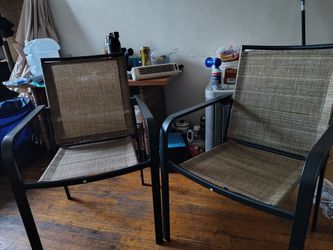 Patio chairs