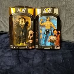 Aew Figures Lot New
