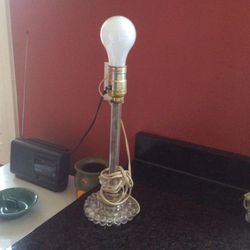 Vintage Glass Lamp